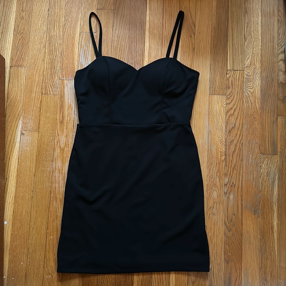 black dress
